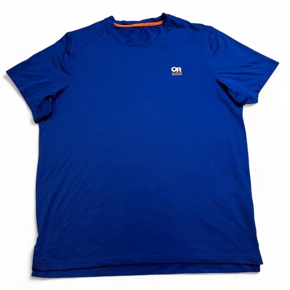 Outdoor‎ Research Shirt Mens Medium Blue ActiveIce Spectrum Sun Outdoor Hiking